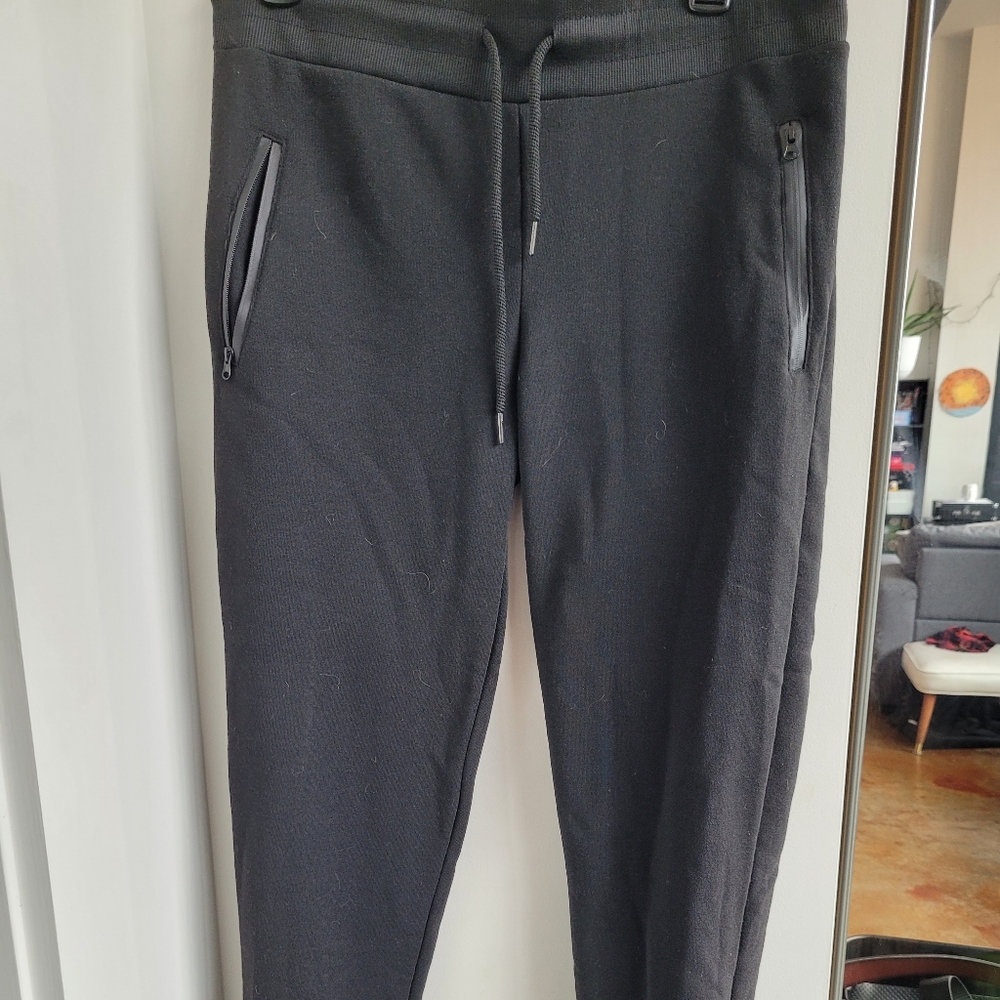 Black Joggers w/ Zippers